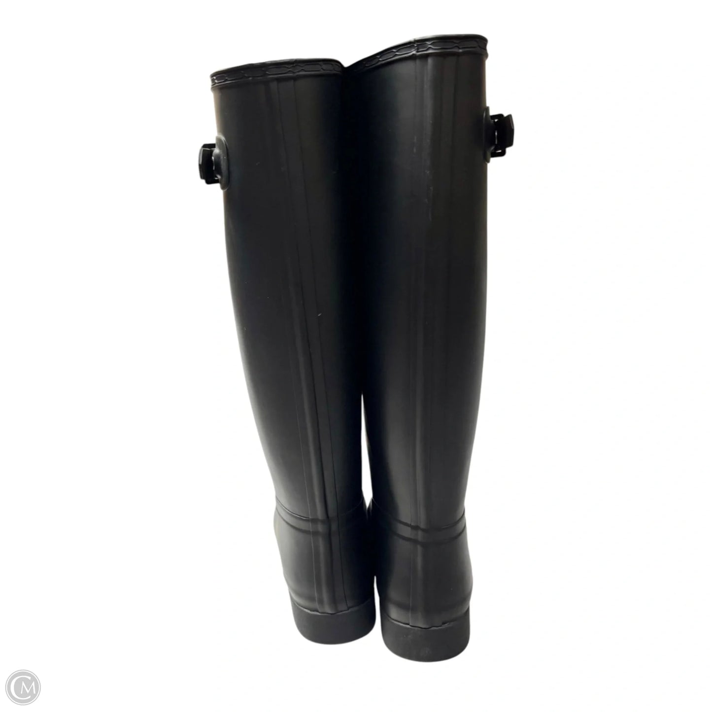 Boots Rain By Hunter In Black, Size: 9