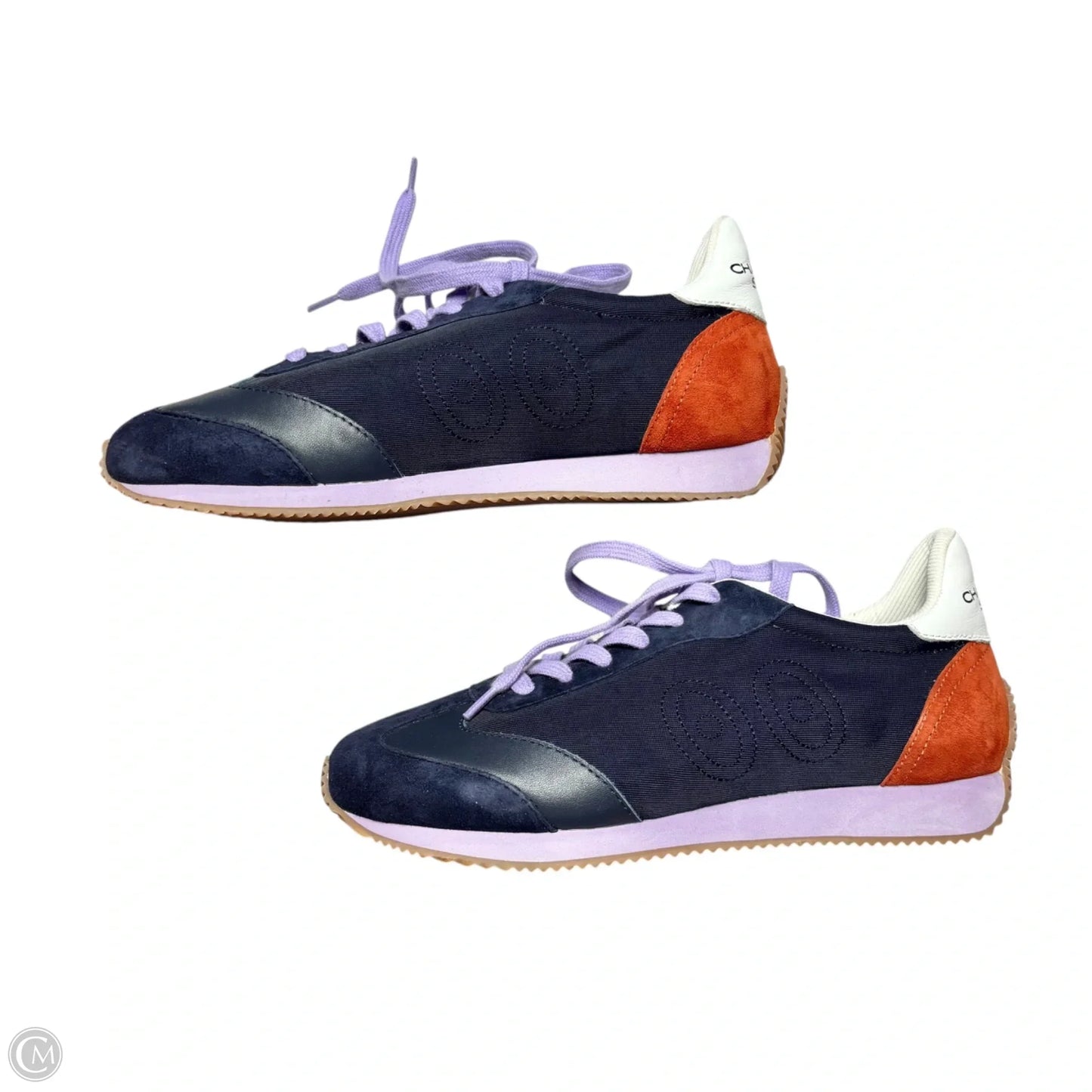 Shoes Sneakers By Charlotte Stone In Navy, Size: 7