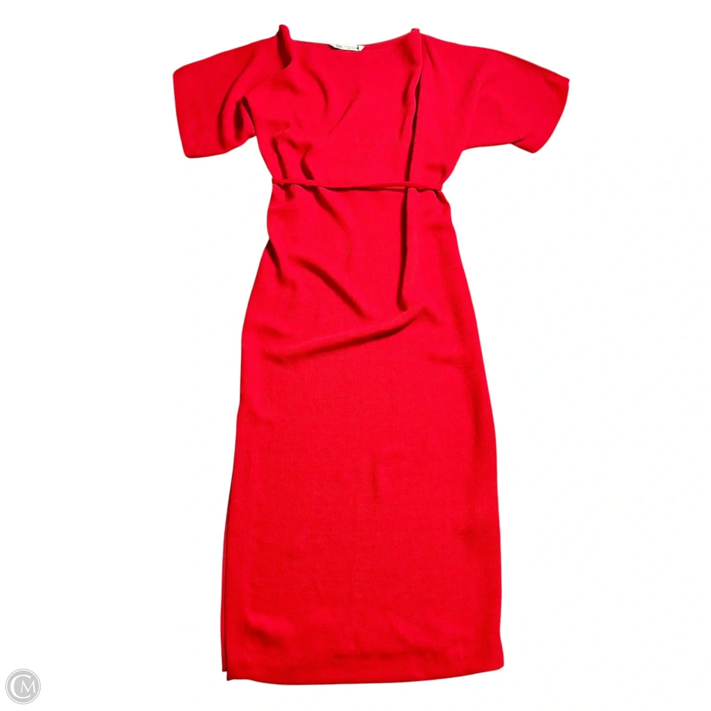 Dress Casual Maxi By Zara In Red, Size: M