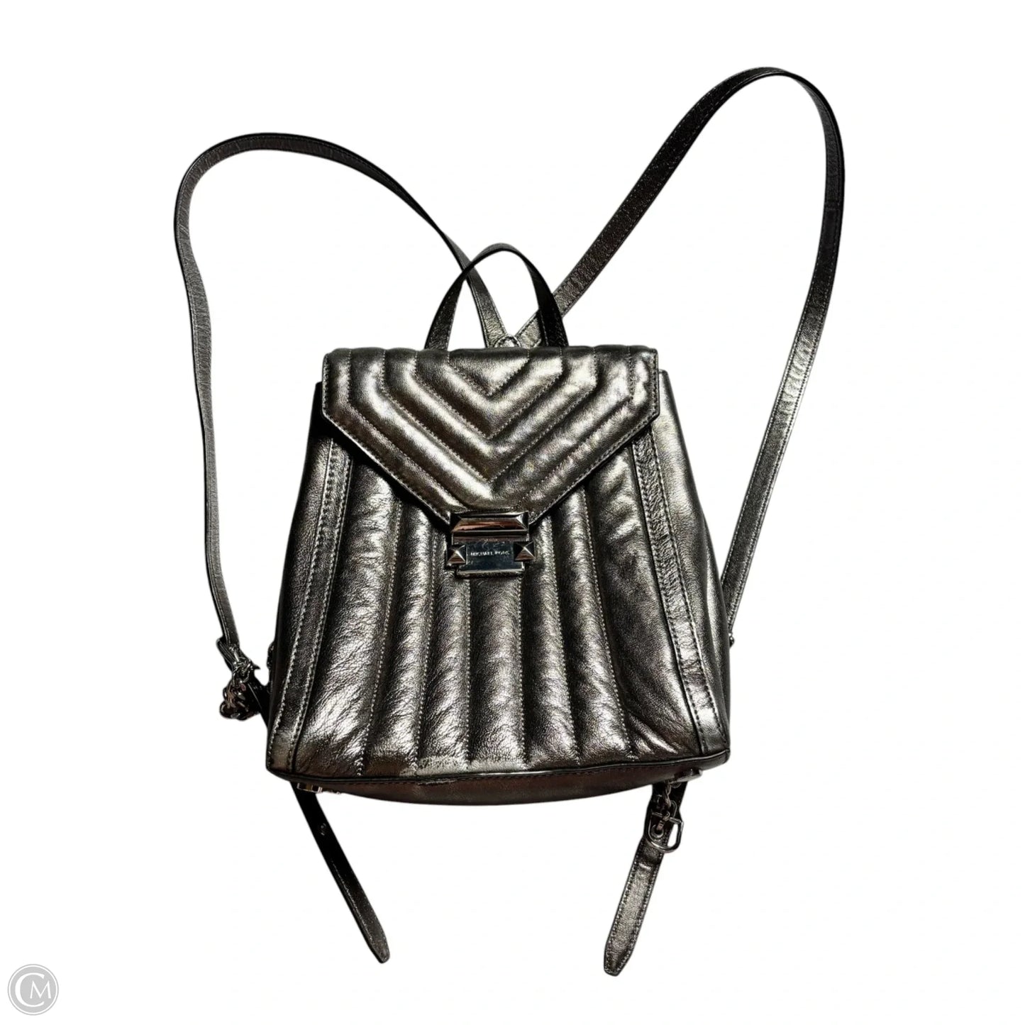 Backpack Leather By Michael By Michael Kors, Size: Small