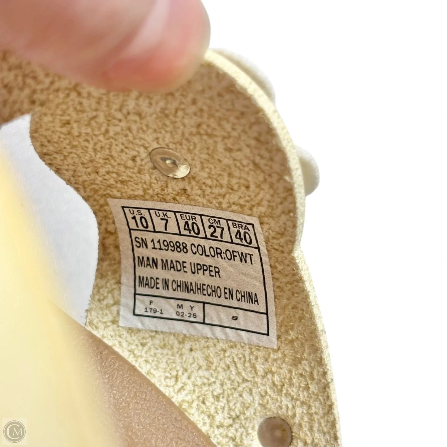 Sandals Heels Wedge By Skechers In Cream, Size: 10