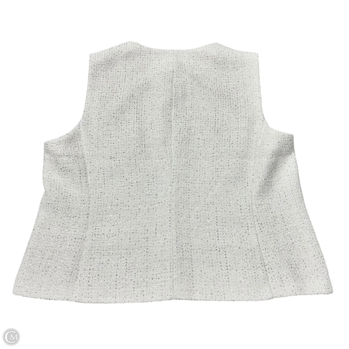Vest Other By Anne Klein In White, Size: Xl