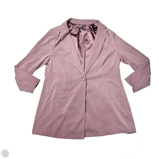 Blazer By Torrid In Purple, Size: 2x
