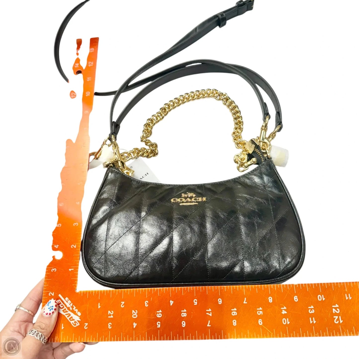 Handbag Designer By Coach, Size: Small