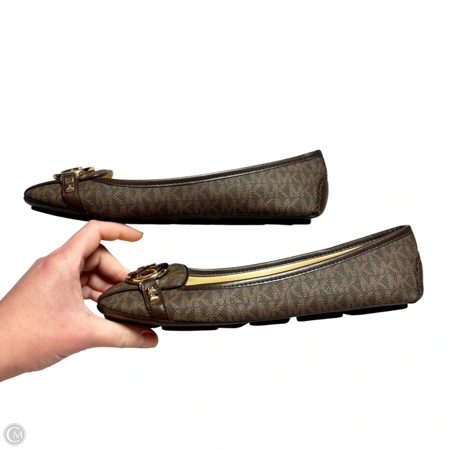Shoes Flats By Michael By Michael Kors In Brown, Size: 9.5
