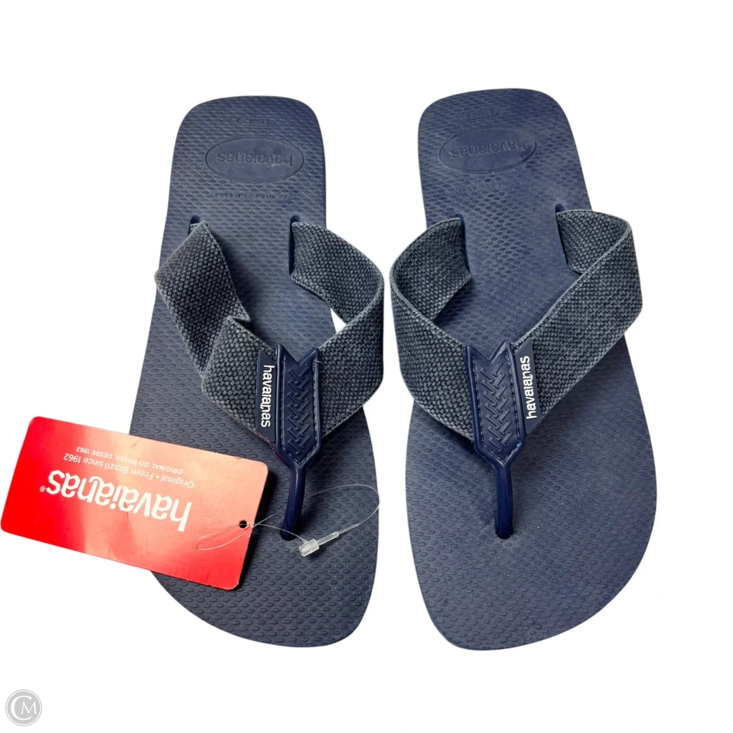 Sandals Flip Flops By Havaianas In Navy, Size: 10