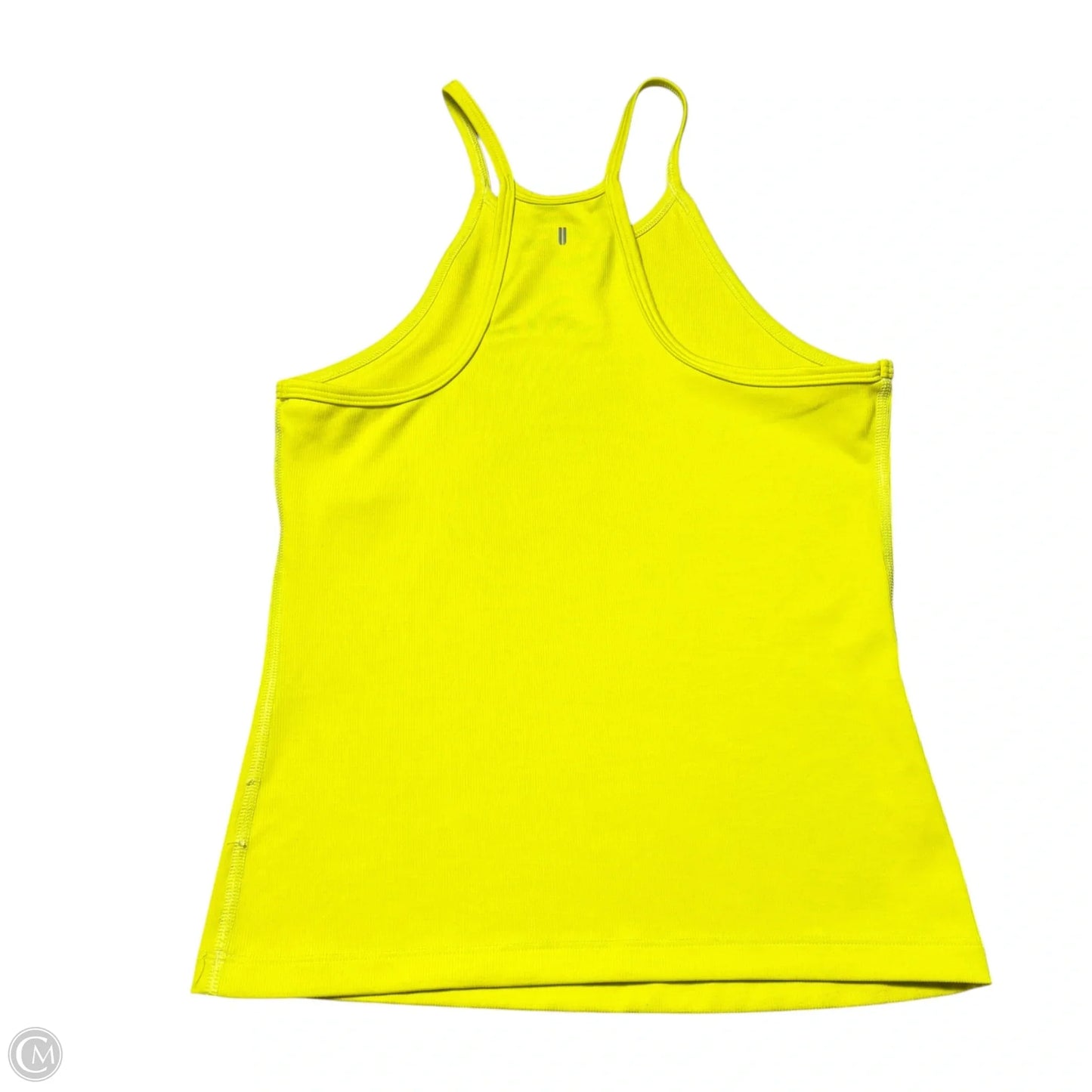 Athletic Tank Top By Nobull In Yellow, Size: M