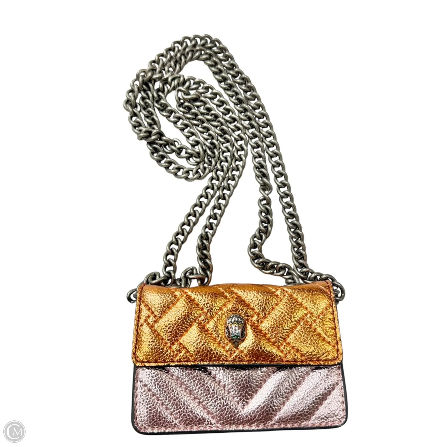Crossbody Leather By Kurt Geiger London, Size: Small