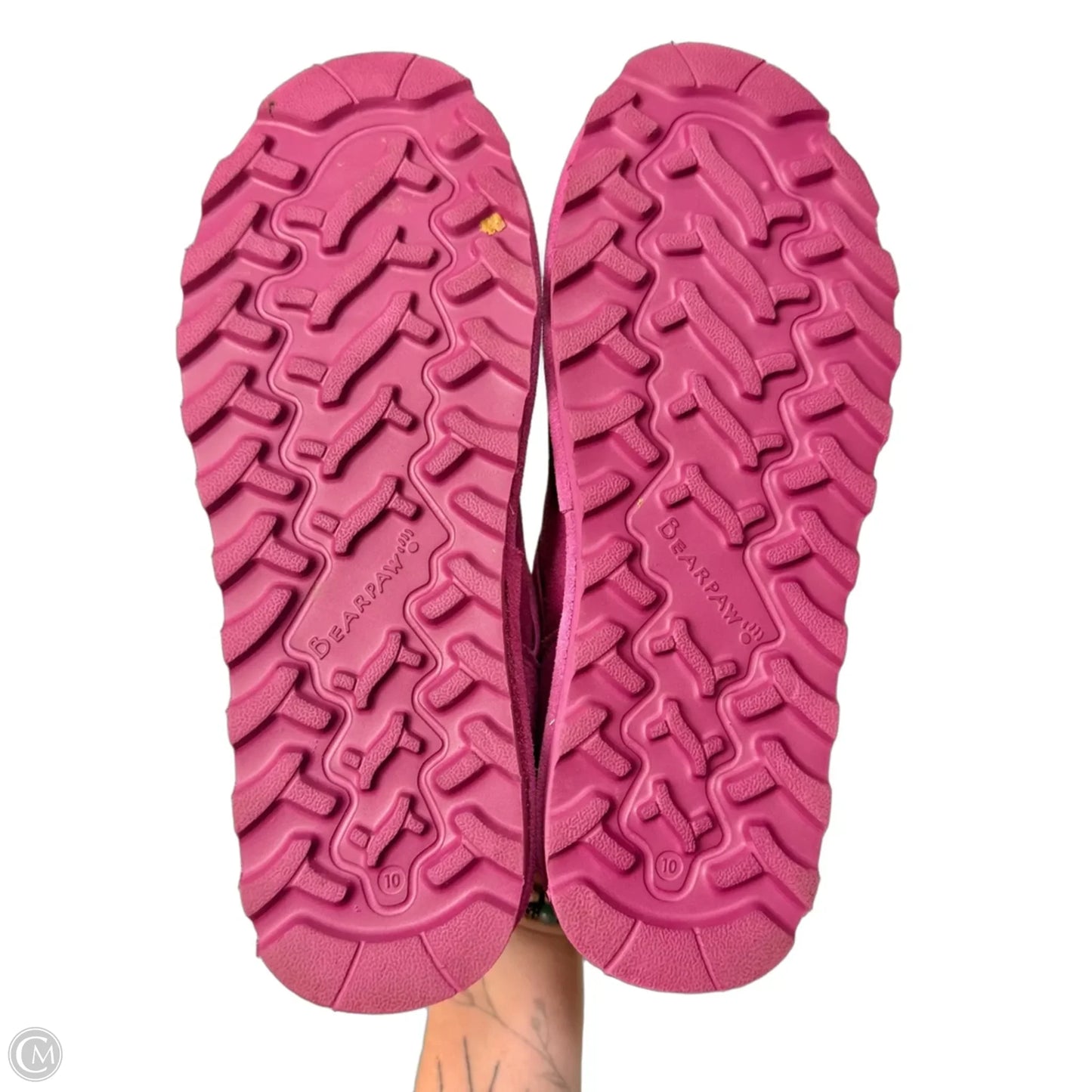 Boots Ankle Flats By Bearpaw In Purple, Size: 10