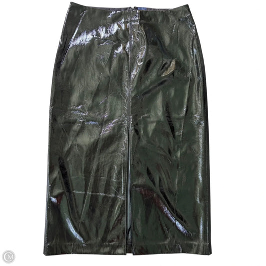 Skirt Midi By Gap In Black, Size: 12