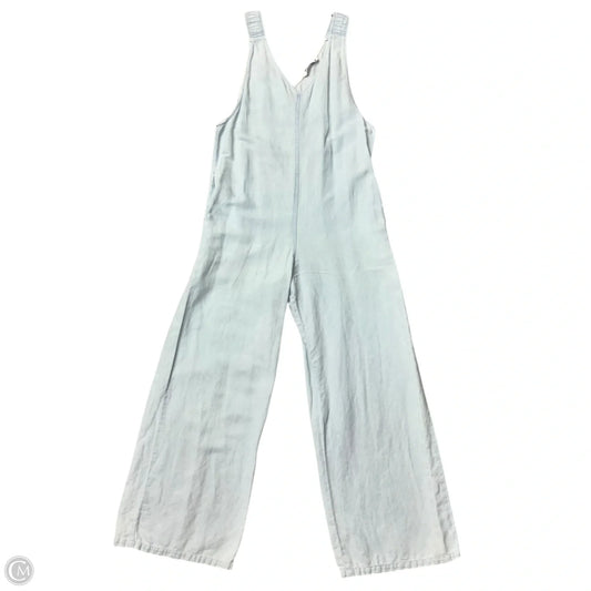 Jumpsuit By Zara In Blue Denim, Size: Xs