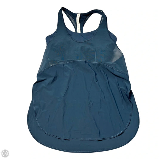 Athletic Tank Top By Lululemon In Navy, Size: M