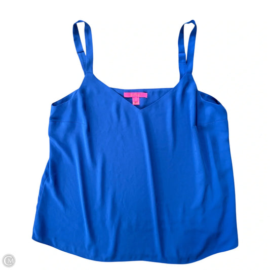 Tank Top Designer By Lilly Pulitzer In Blue, Size: Xl