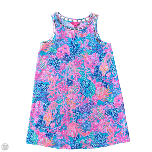 Dress Designer By Lilly Pulitzer In Blue & Pink, Size: S