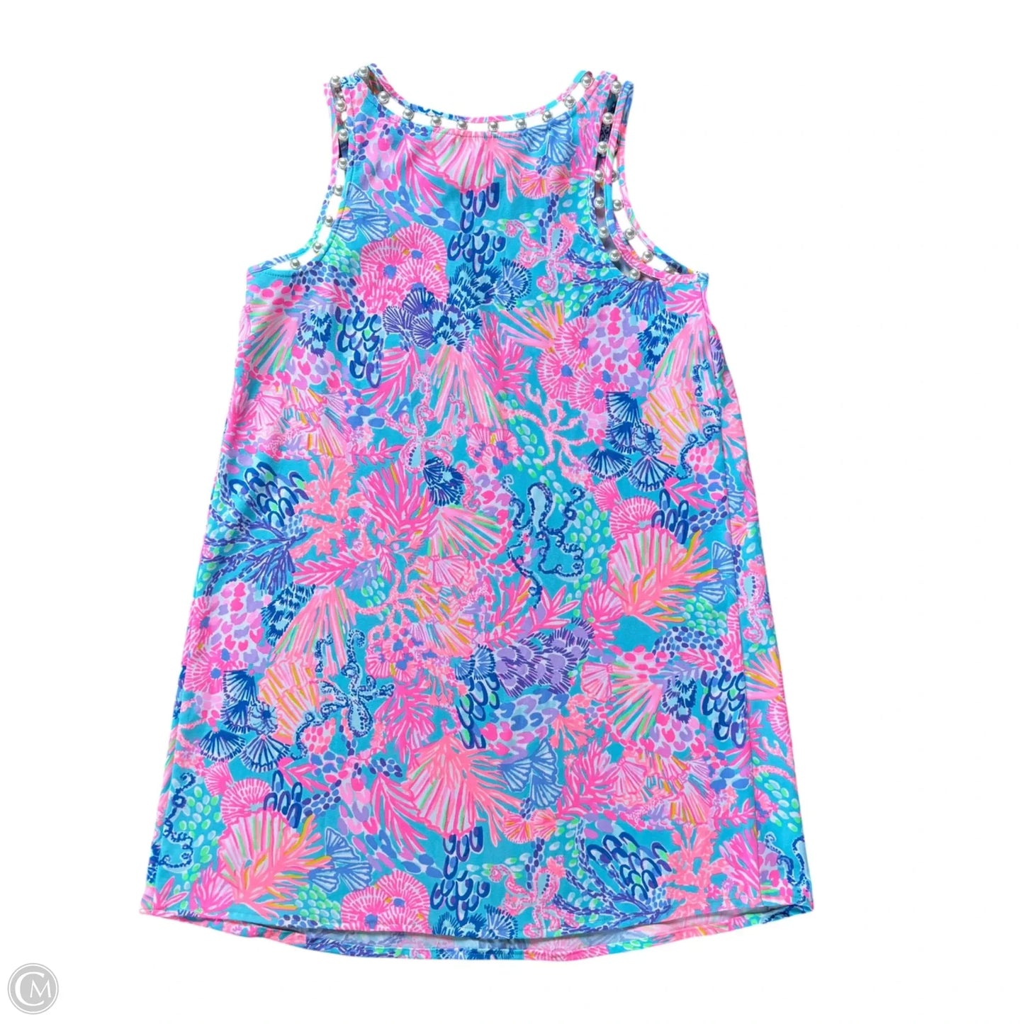 Dress Designer By Lilly Pulitzer In Blue & Pink, Size: S