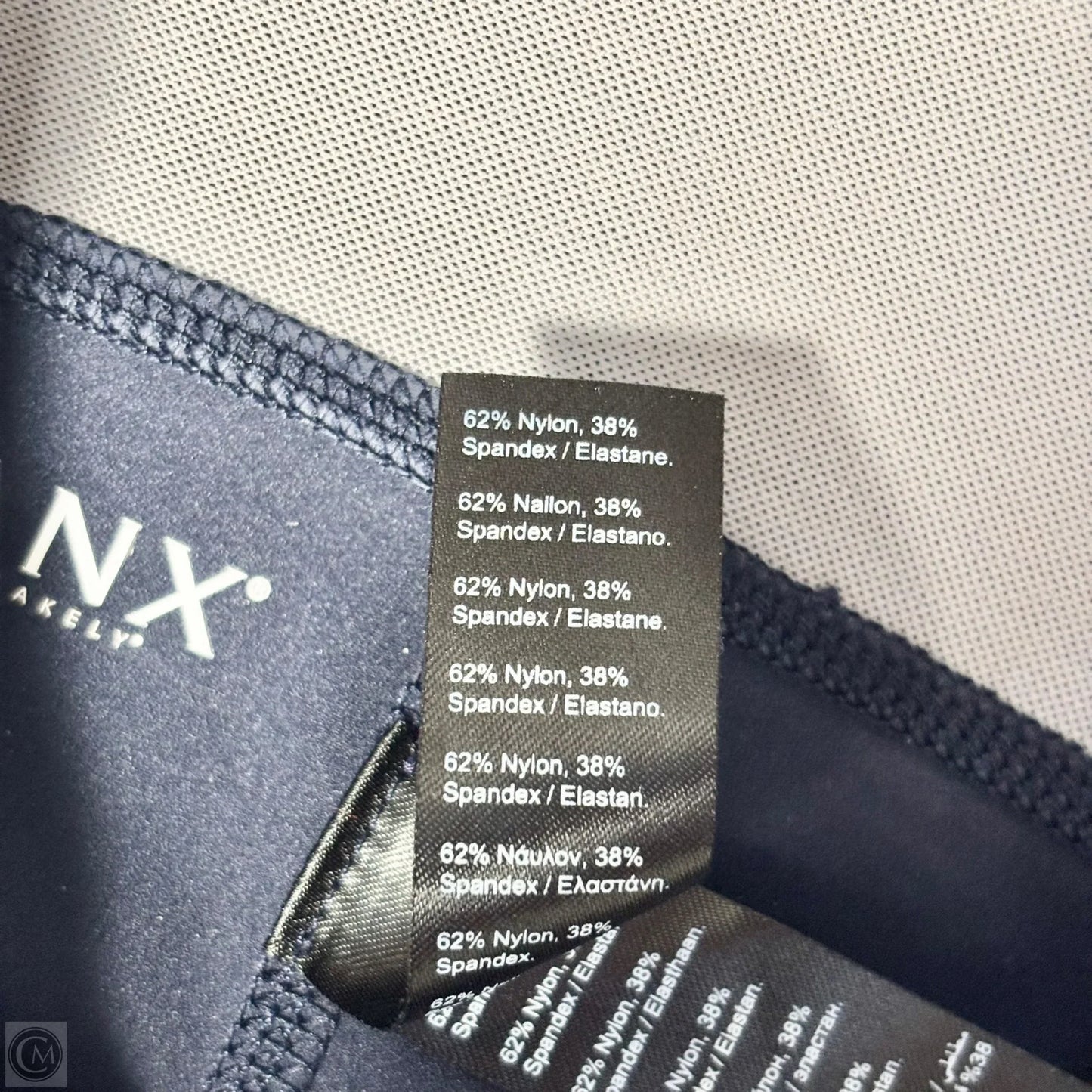 Athletic Leggings By Spanx In Navy, Size: S