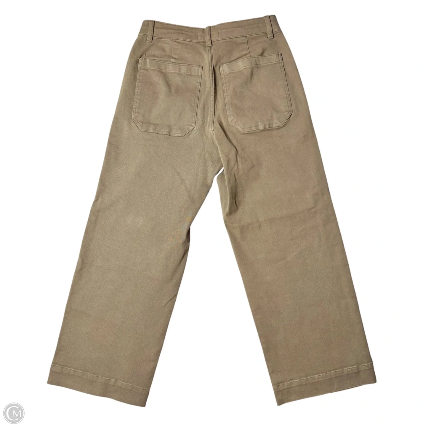 Pants Wide Leg By Everlane In Brown Denim, Size: 8