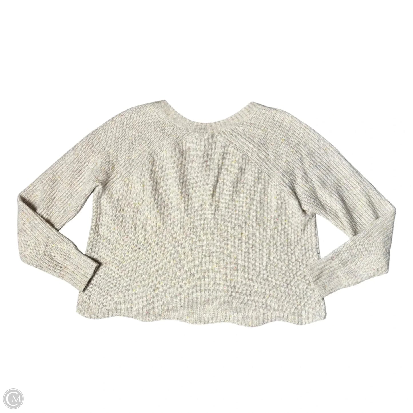 Sweater By Autumn Cashmere In Grey, Size: M