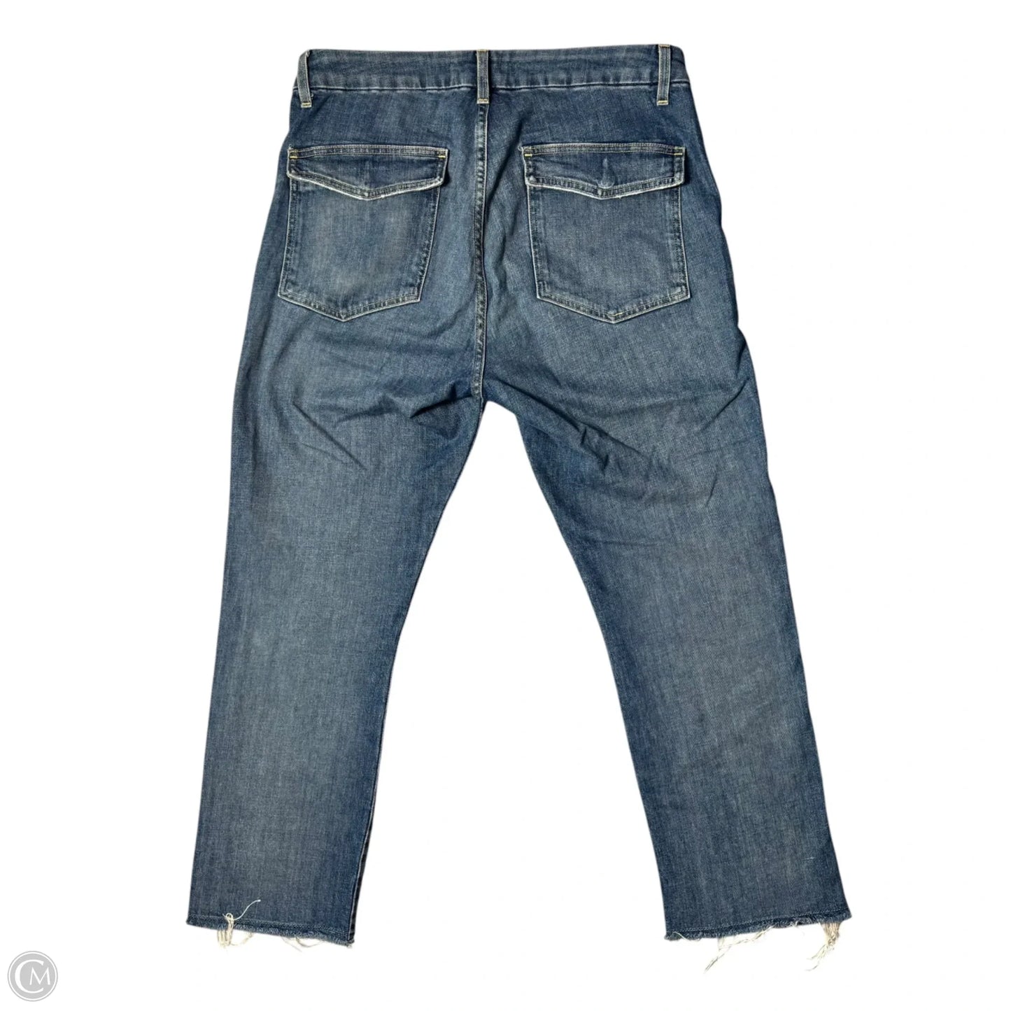 Jeans Straight By Amo In Blue Denim, Size: 8