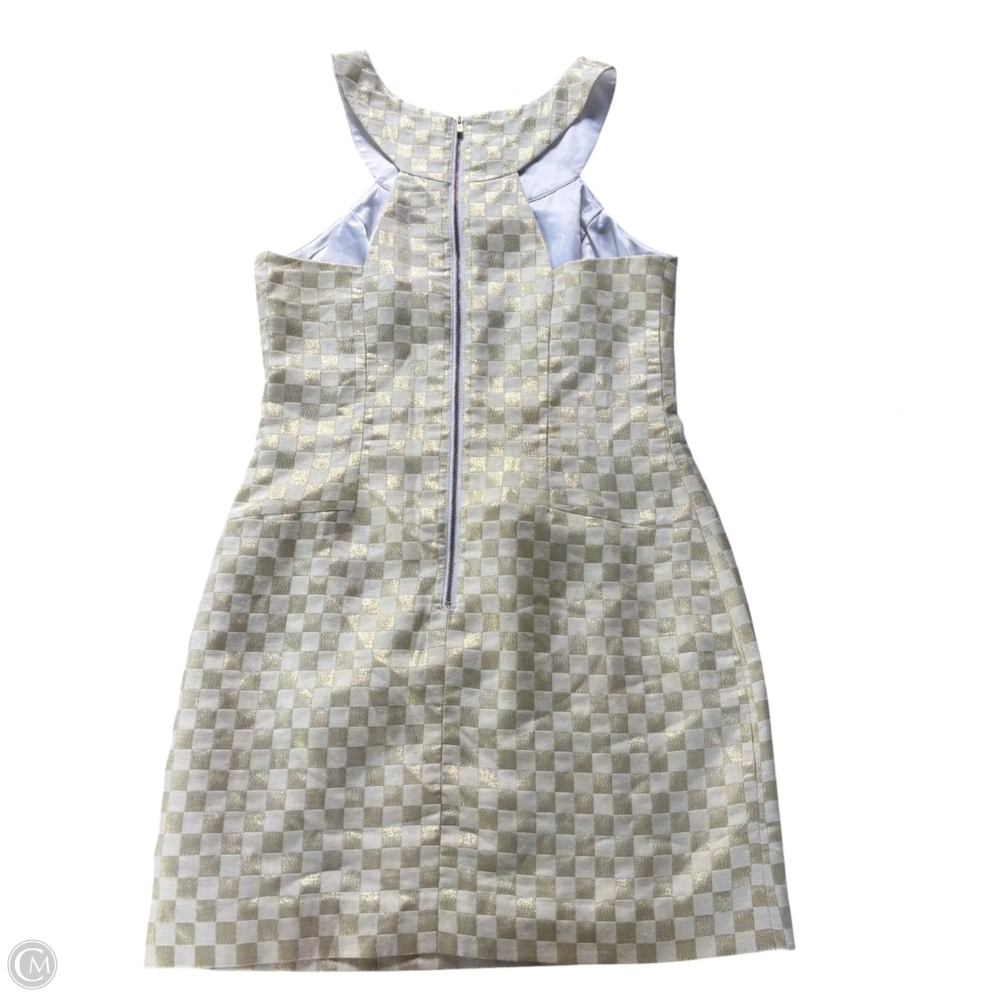 Dress Designer By Lilly Pulitzer In Checkered Pattern, Size: M