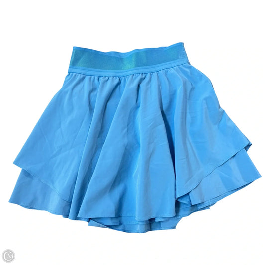 Athletic Skort By Lululemon In Blue, Size: Xs