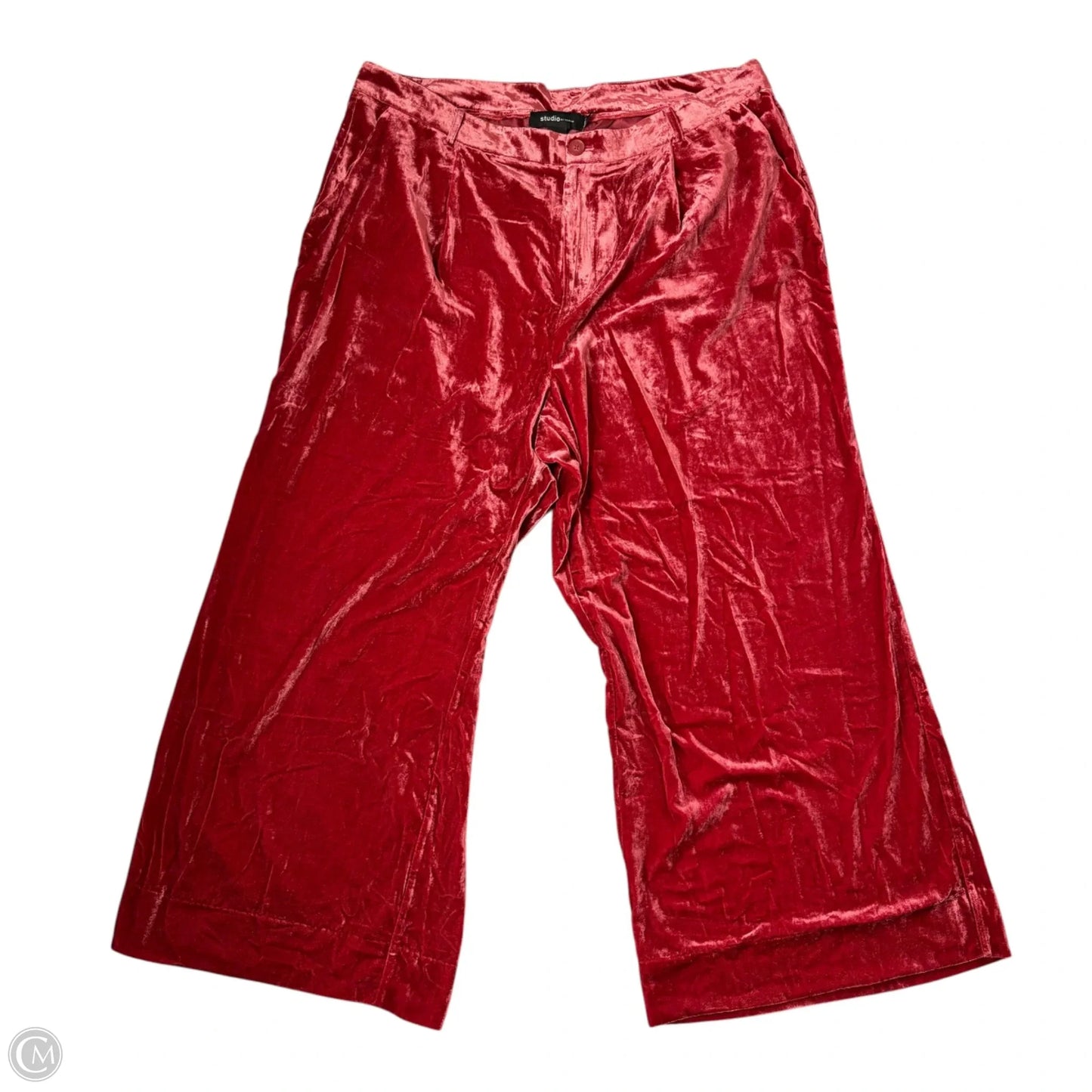 Pants Wide Leg By Torrid In Red, Size: 22