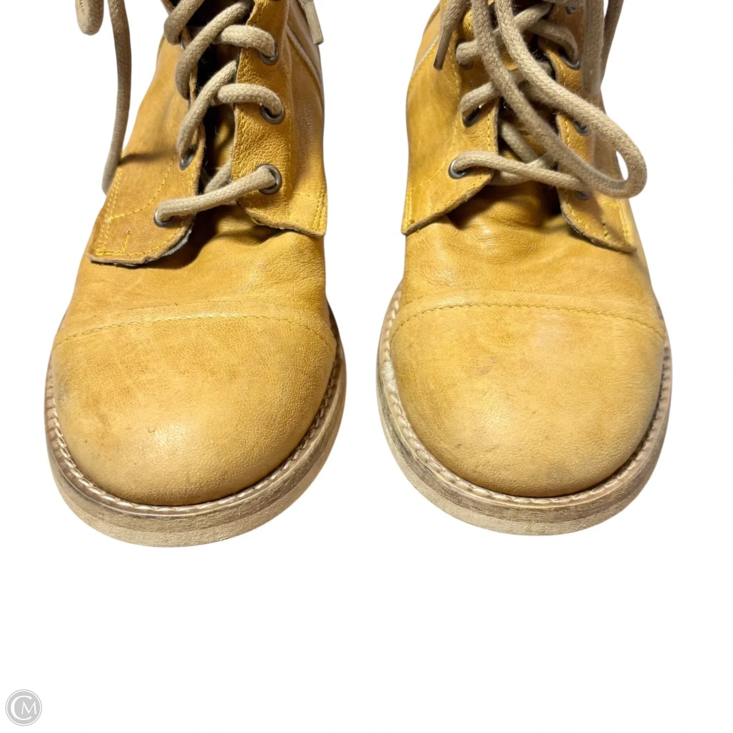 Boots Leather By Free People In Brown, Size: 7.5
