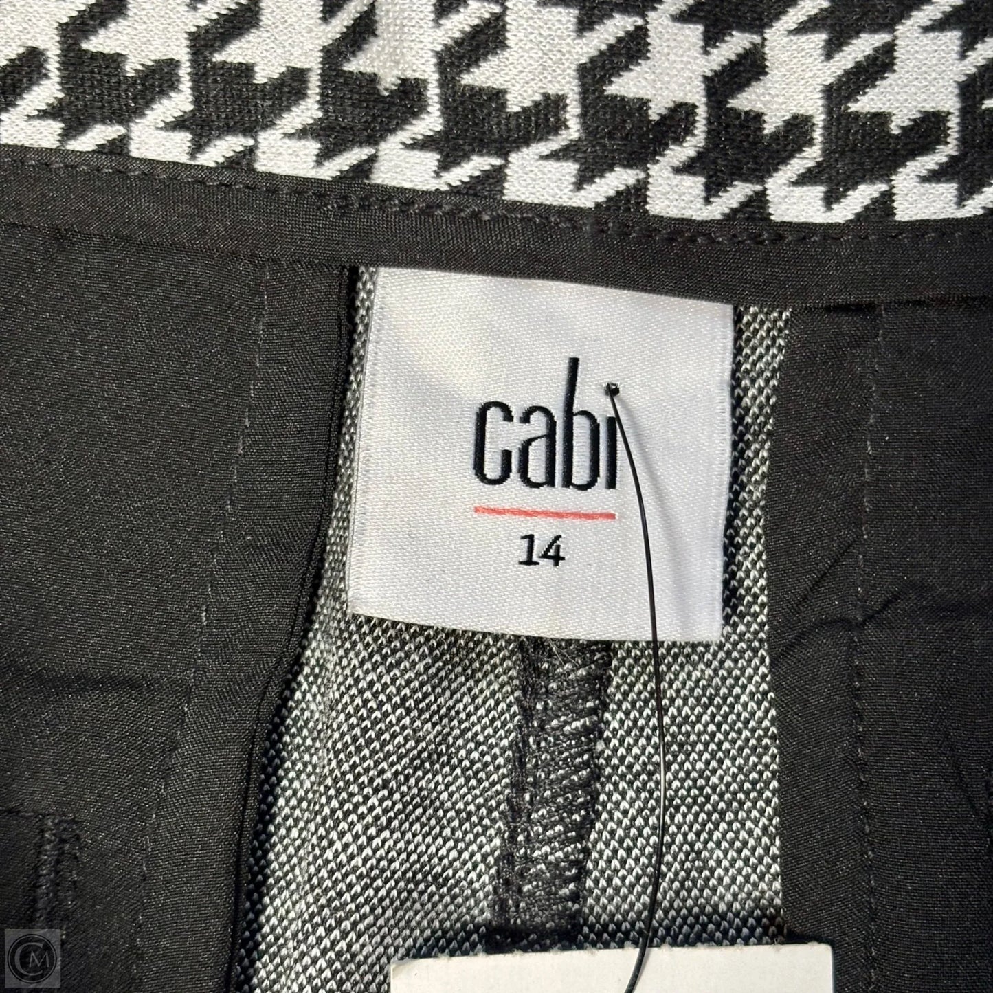 Pants Dress By Cabi In Black & White, Size: 14