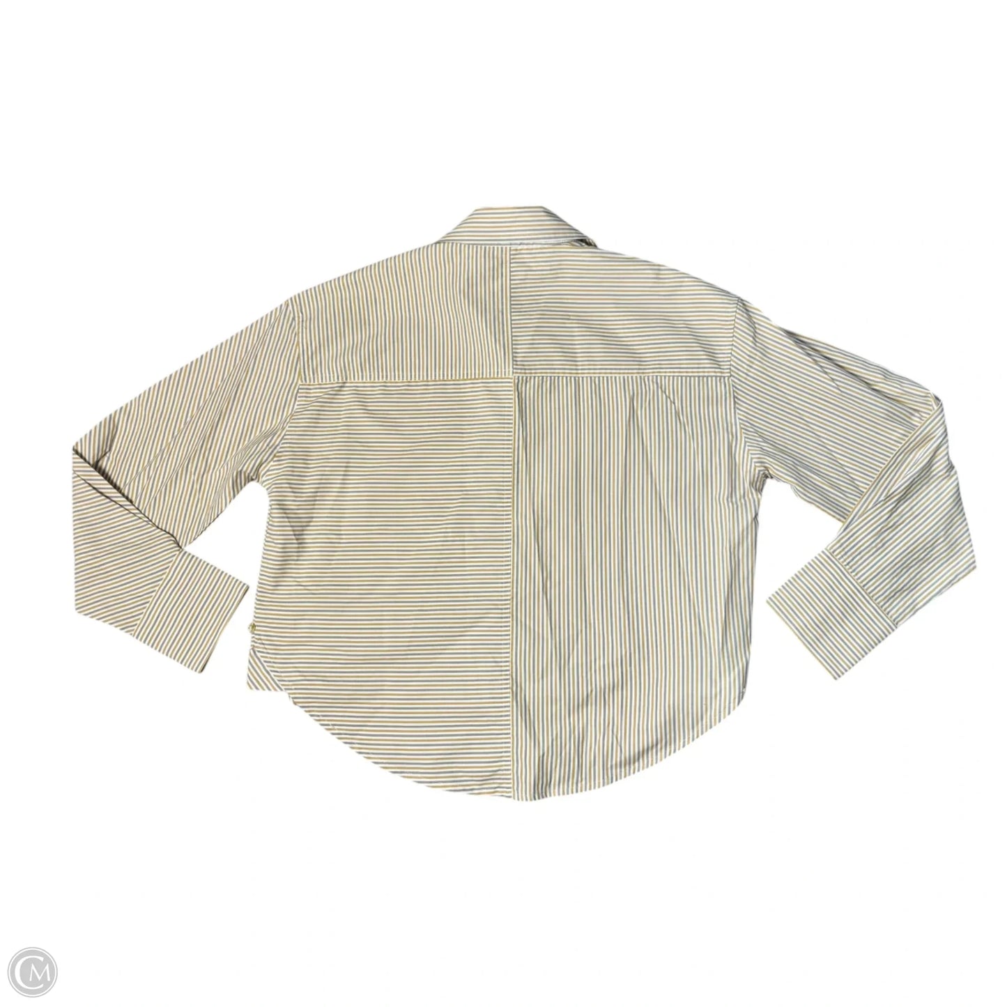 Top Long Sleeve By Scotch & Soda In Striped Pattern, Size: S