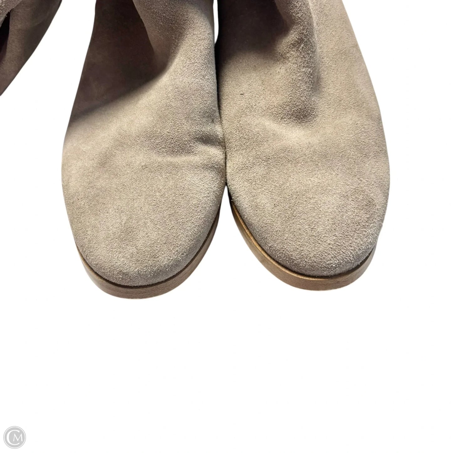 Boots Leather By Sole Society In Taupe, Size: 9