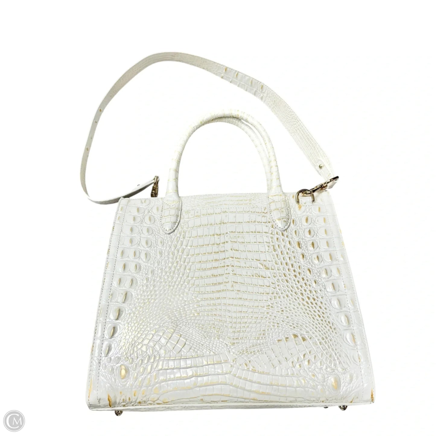 Handbag Designer By Brahmin, Size: Large