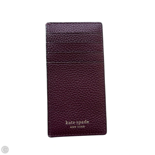 Id/card Holder Designer By Kate Spade, Size: Small
