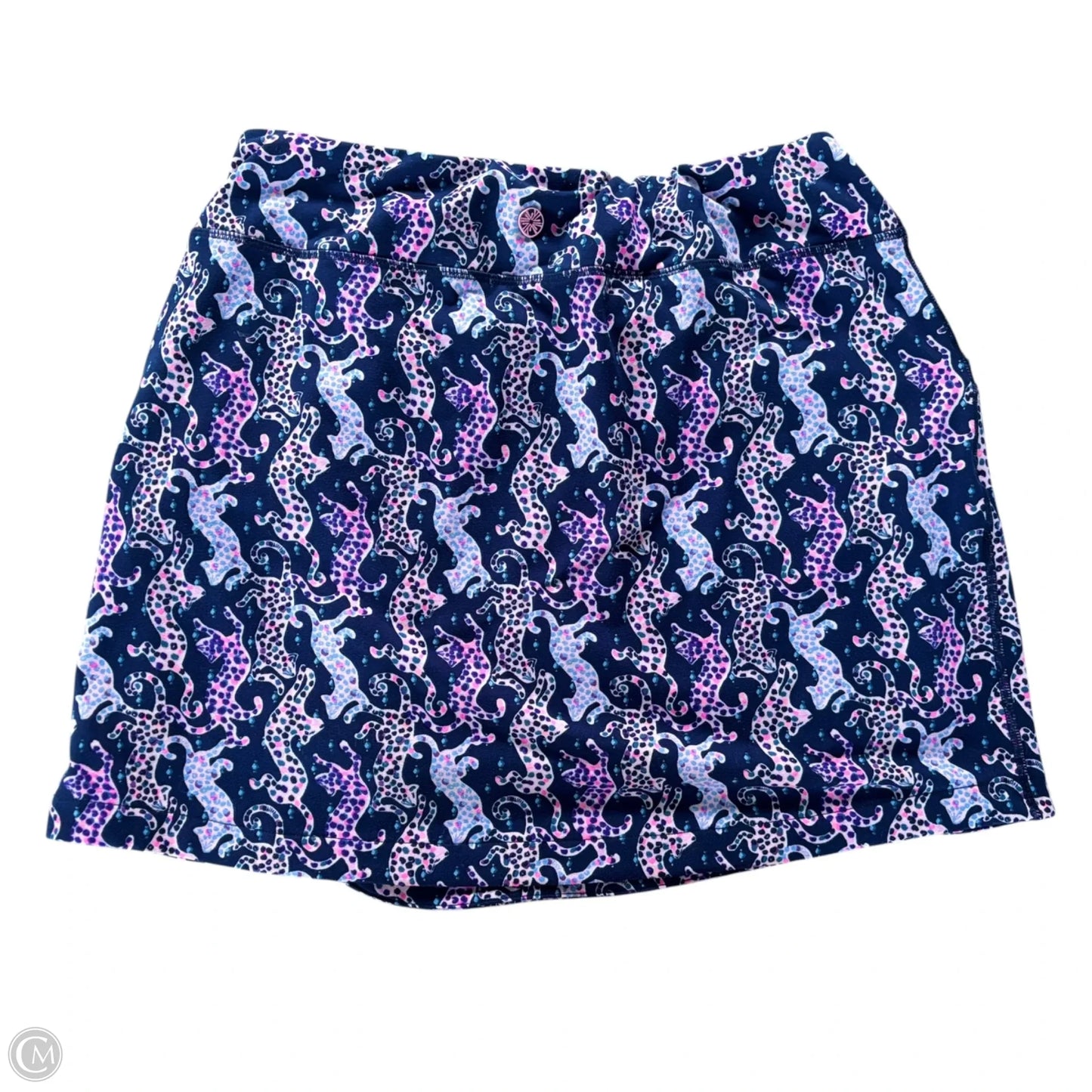 Skort Designer By Lilly Pulitzer In Blue & Purple, Size: L