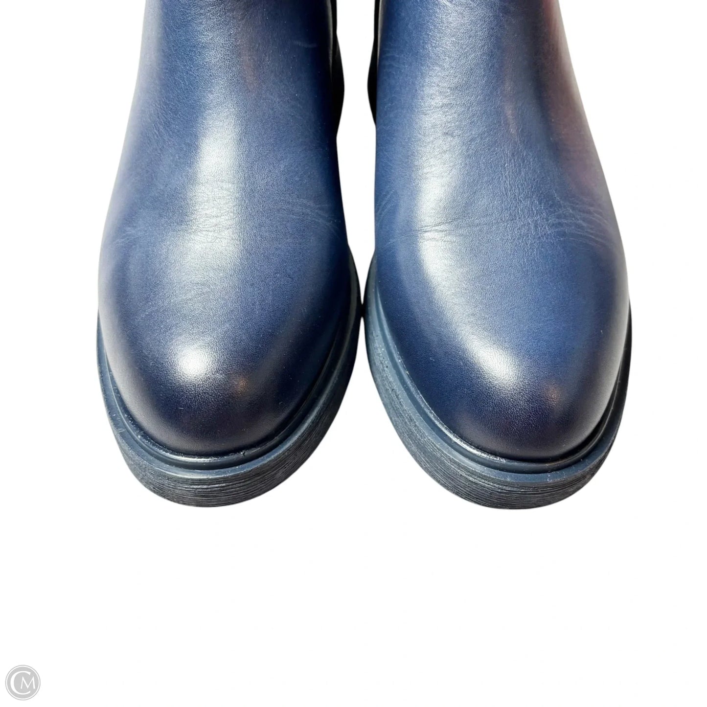Boots Ankle Flats By Franco Sarto In Blue, Size: 6.5