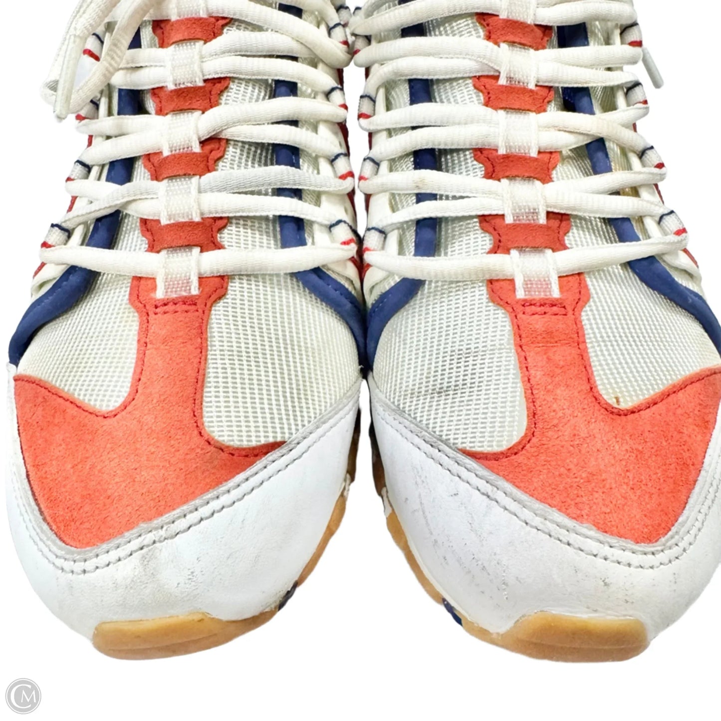 Shoes Sneakers By Nike In Blue & Red & White, Size: 9