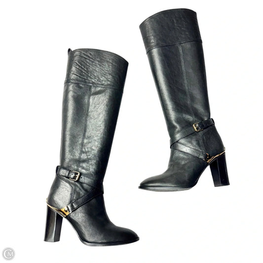 Boots Designer By Tory Burch In Black, Size: 6.5
