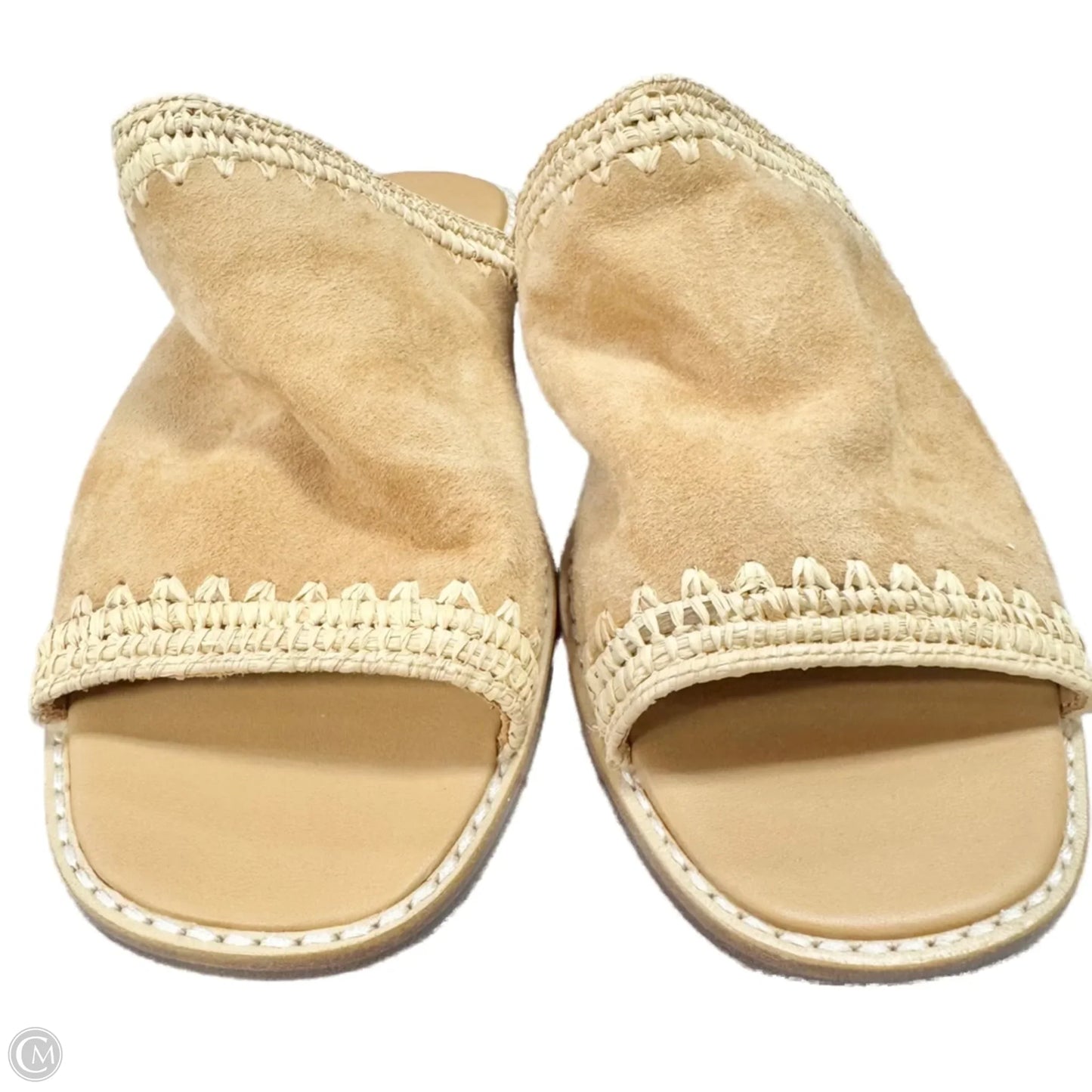 Sandals Flats By Vince In Tan, Size: 9