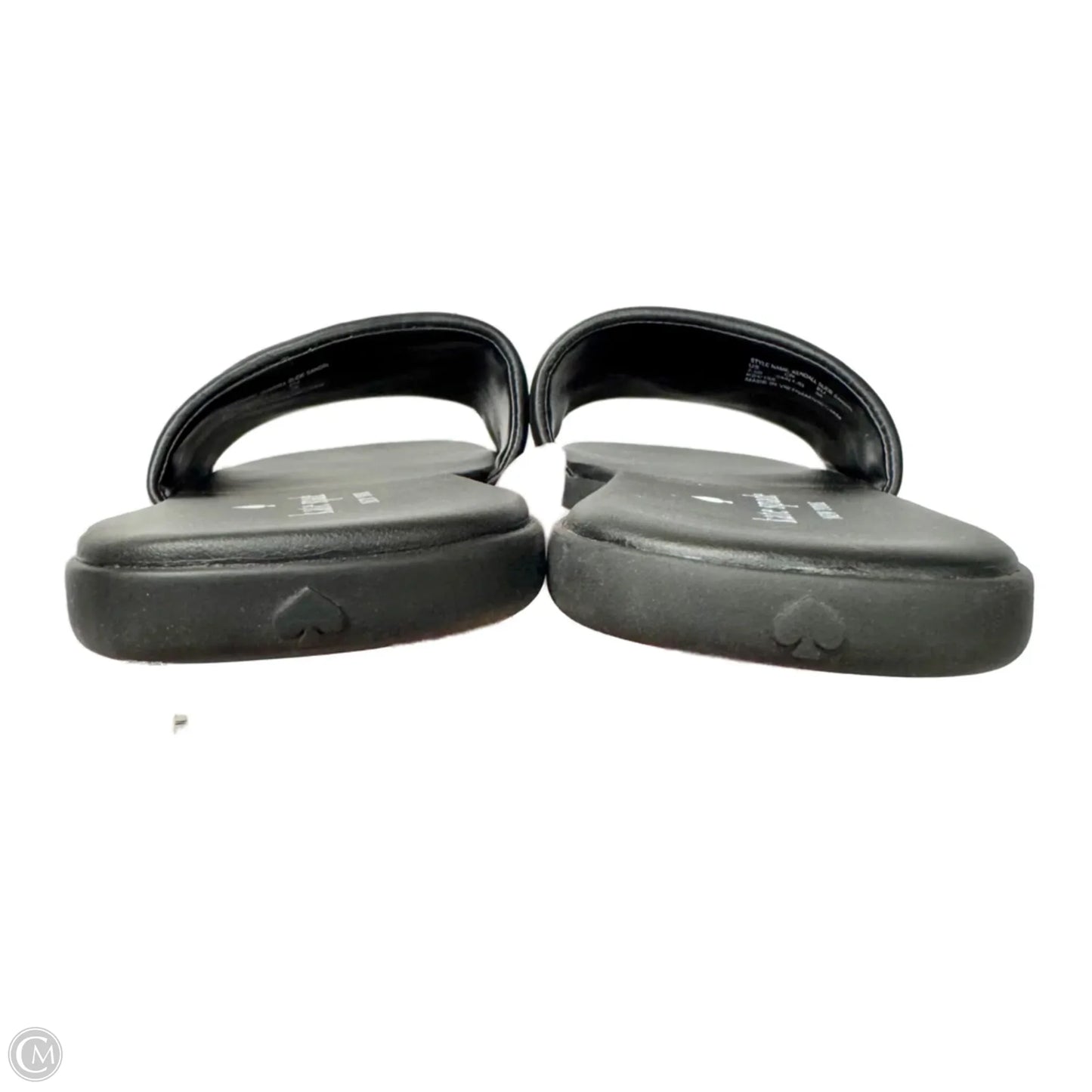 Sandals Designer By Kate Spade In Black, Size: 7.5