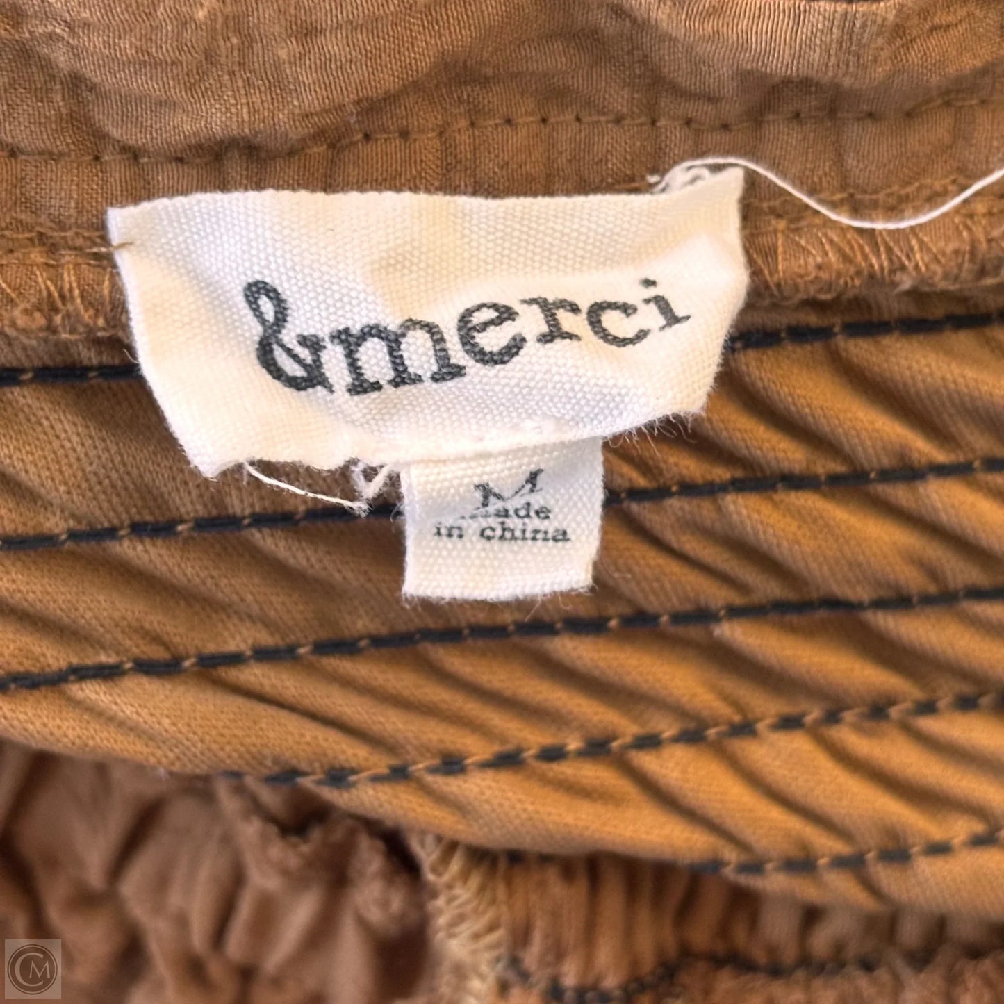 Dress Casual Midi By &Merci In Brown, Size: M