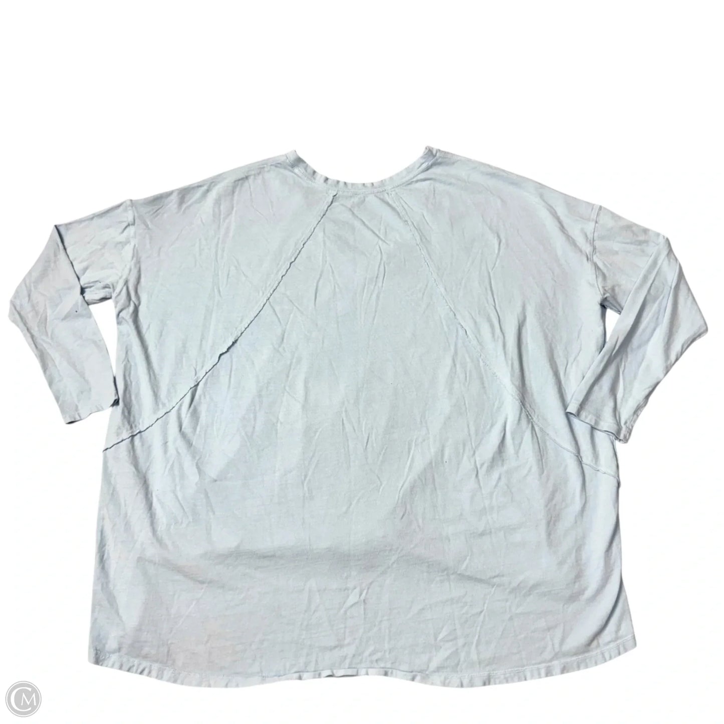 Top Long Sleeve By Free People In Blue, Size: S