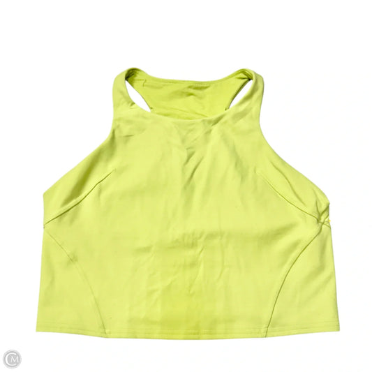 Athletic Tank Top By Lululemon In Green, Size: L