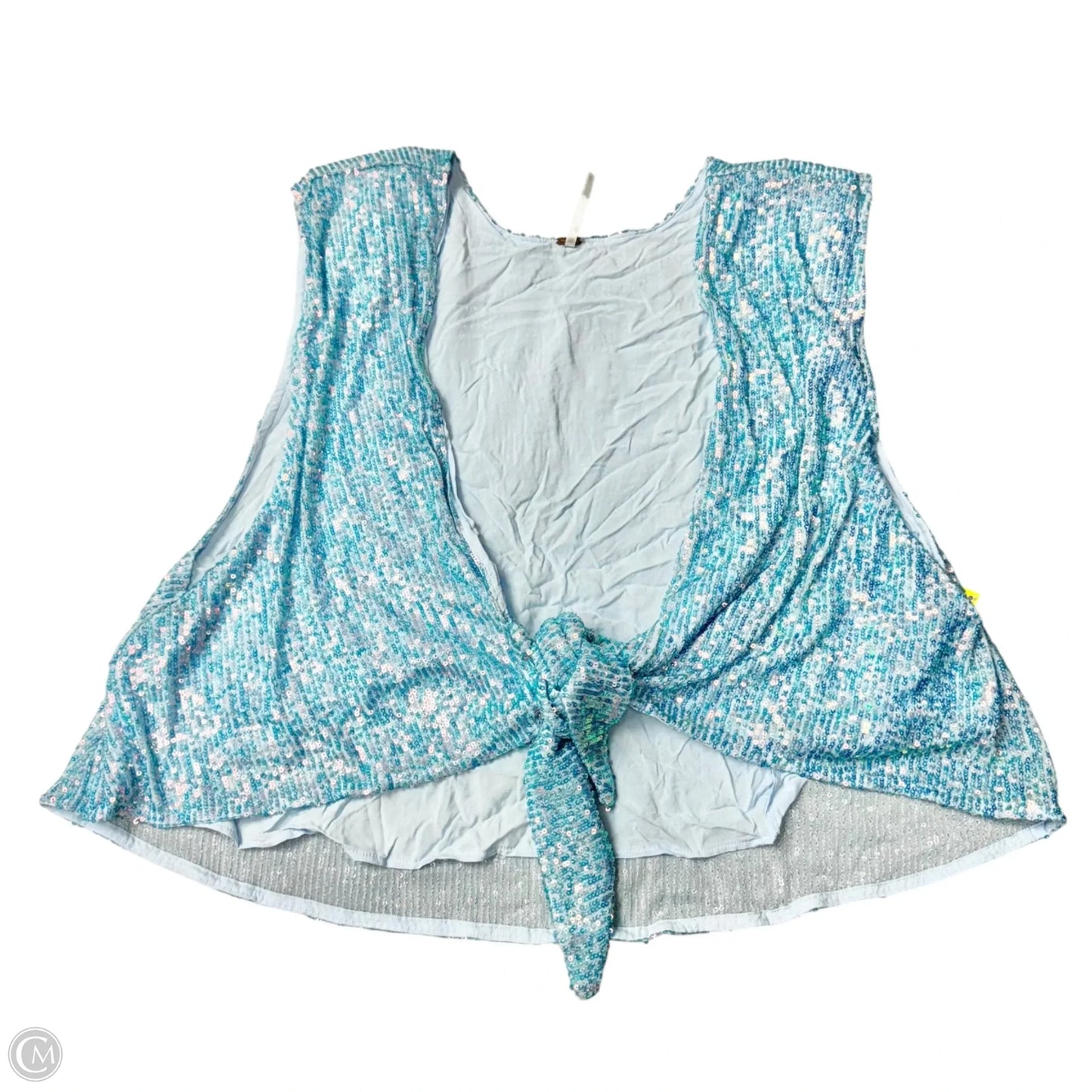 Vest Other By Free People In Blue, Size: L