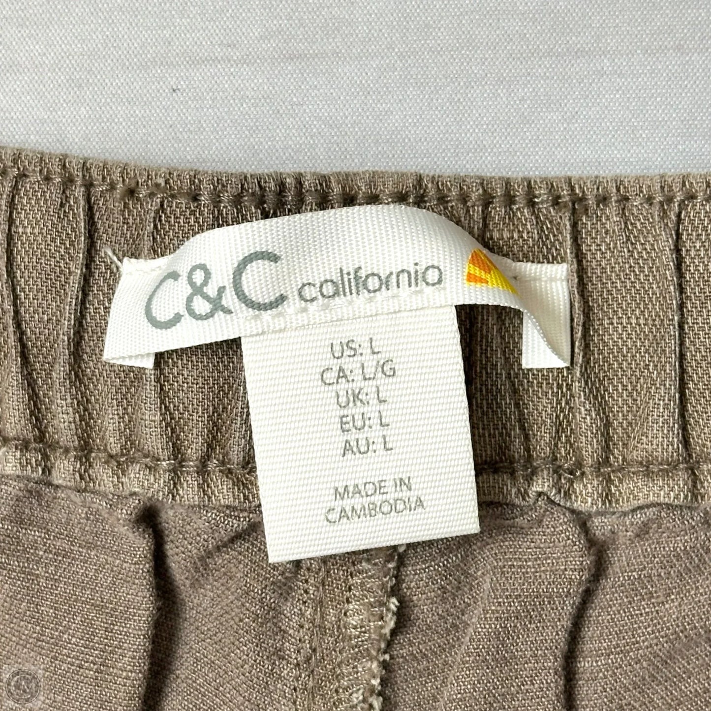 Pants Cargo & Utility By C And C In Brown, Size: L
