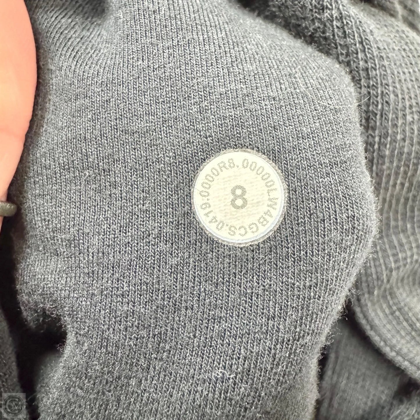 Athletic Jacket By Lululemon In Black, Size: M