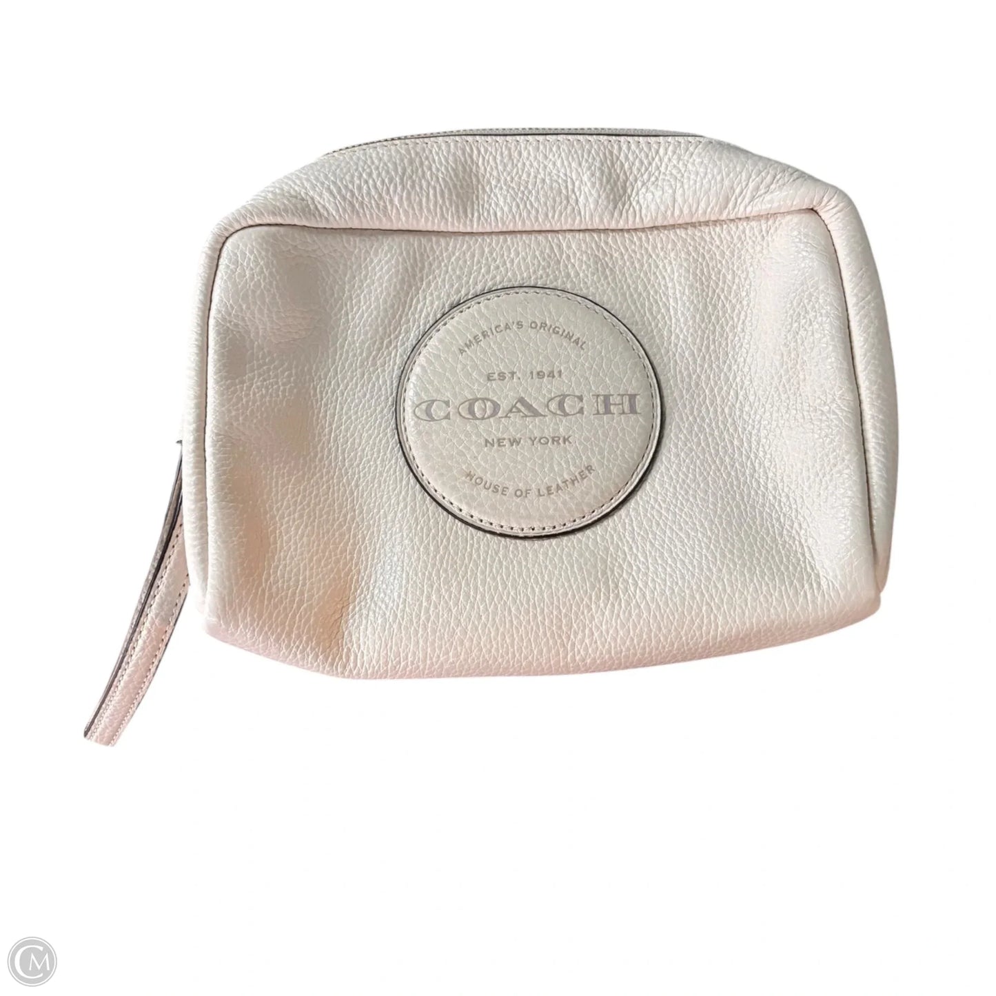 Makeup Bag Designer By Coach, Size: Medium