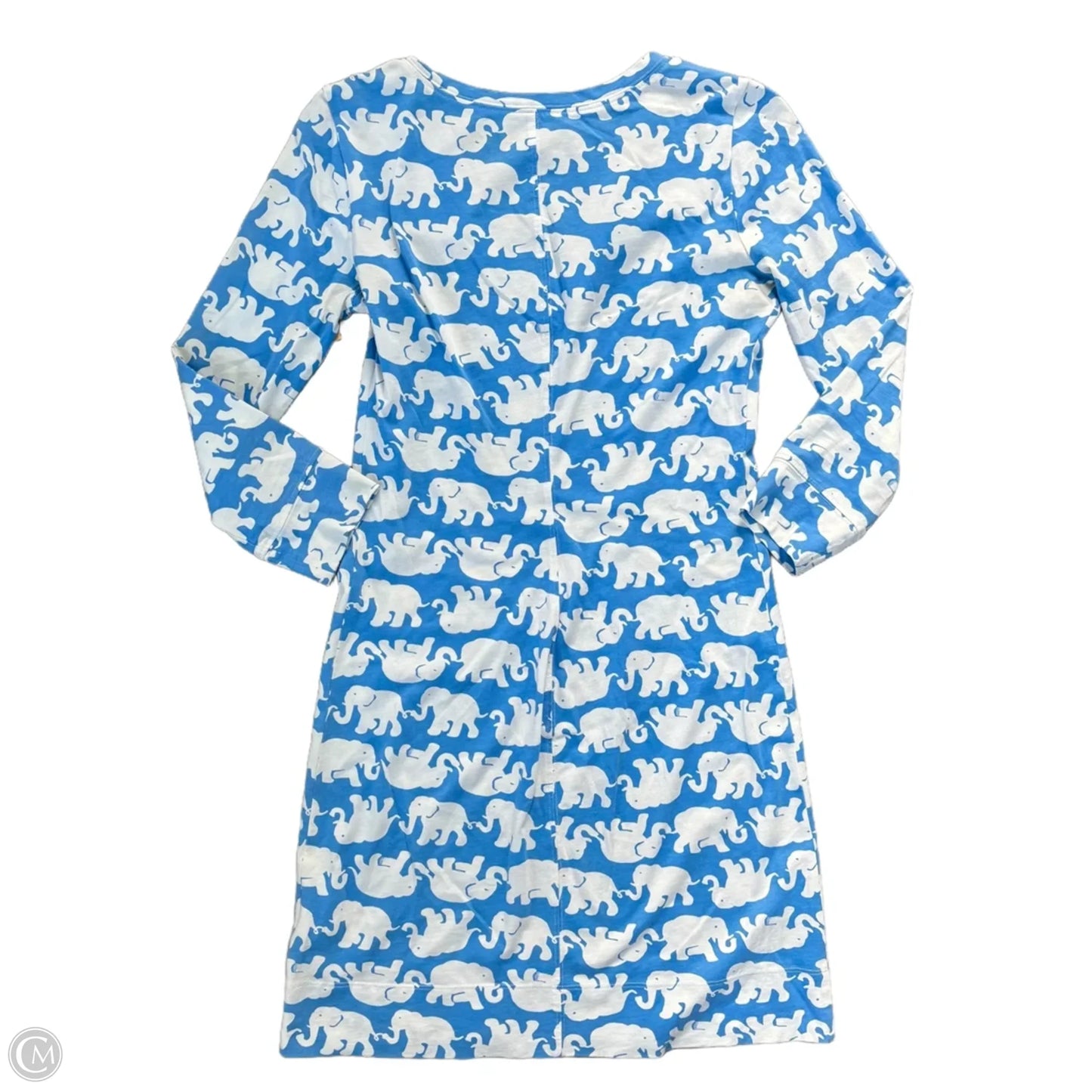 Dress Designer By Lilly Pulitzer In Blue & White, Size: Xs