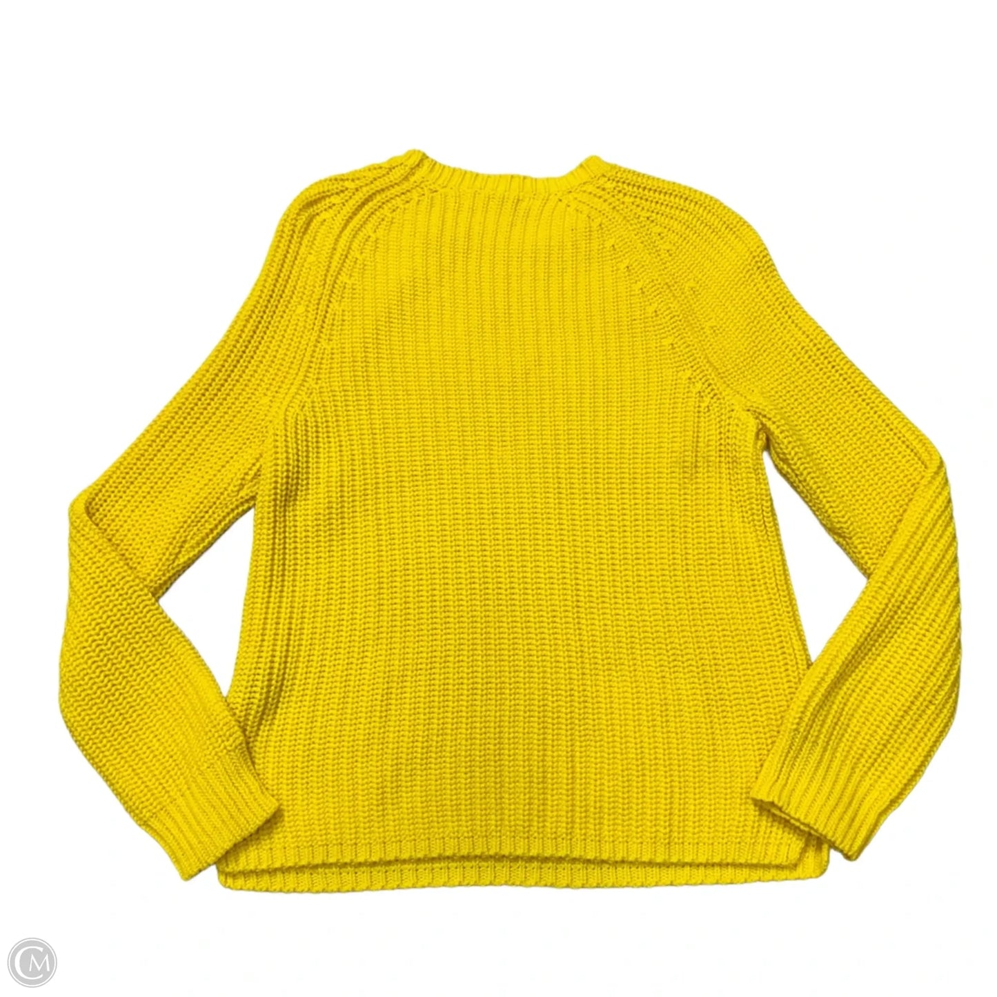 Sweater By Lauren By Ralph Lauren In Yellow, Size: M