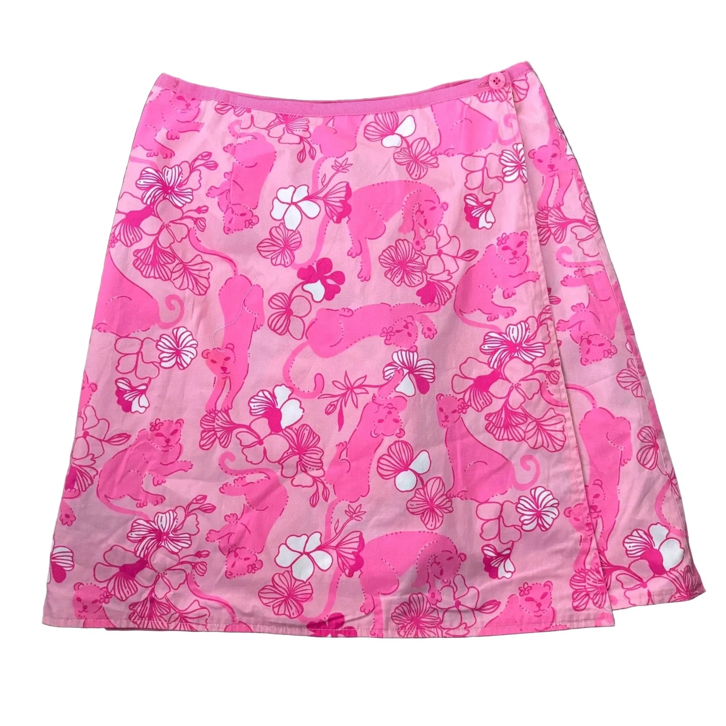 Skirt Designer By Lilly Pulitzer In Pink & Yellow, Size: S