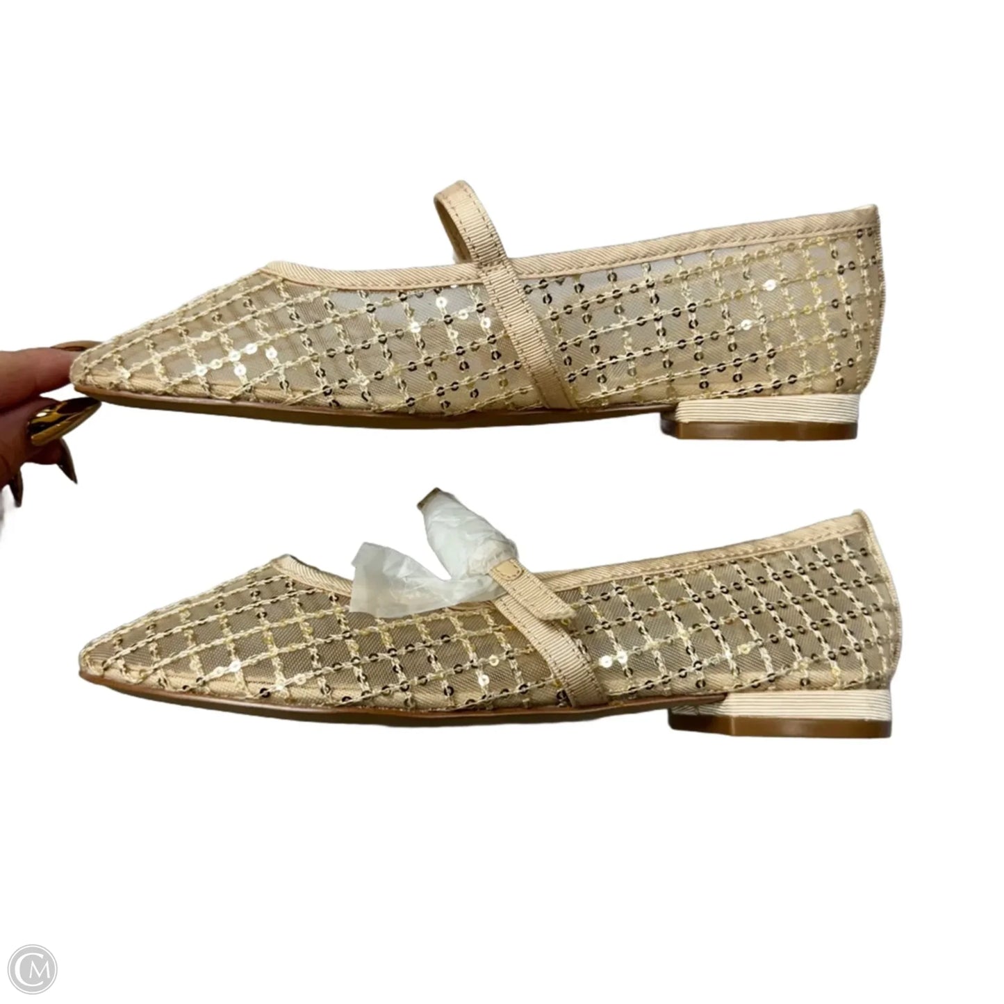 Shoes Flats By J. Crew In Cream, Size: 8