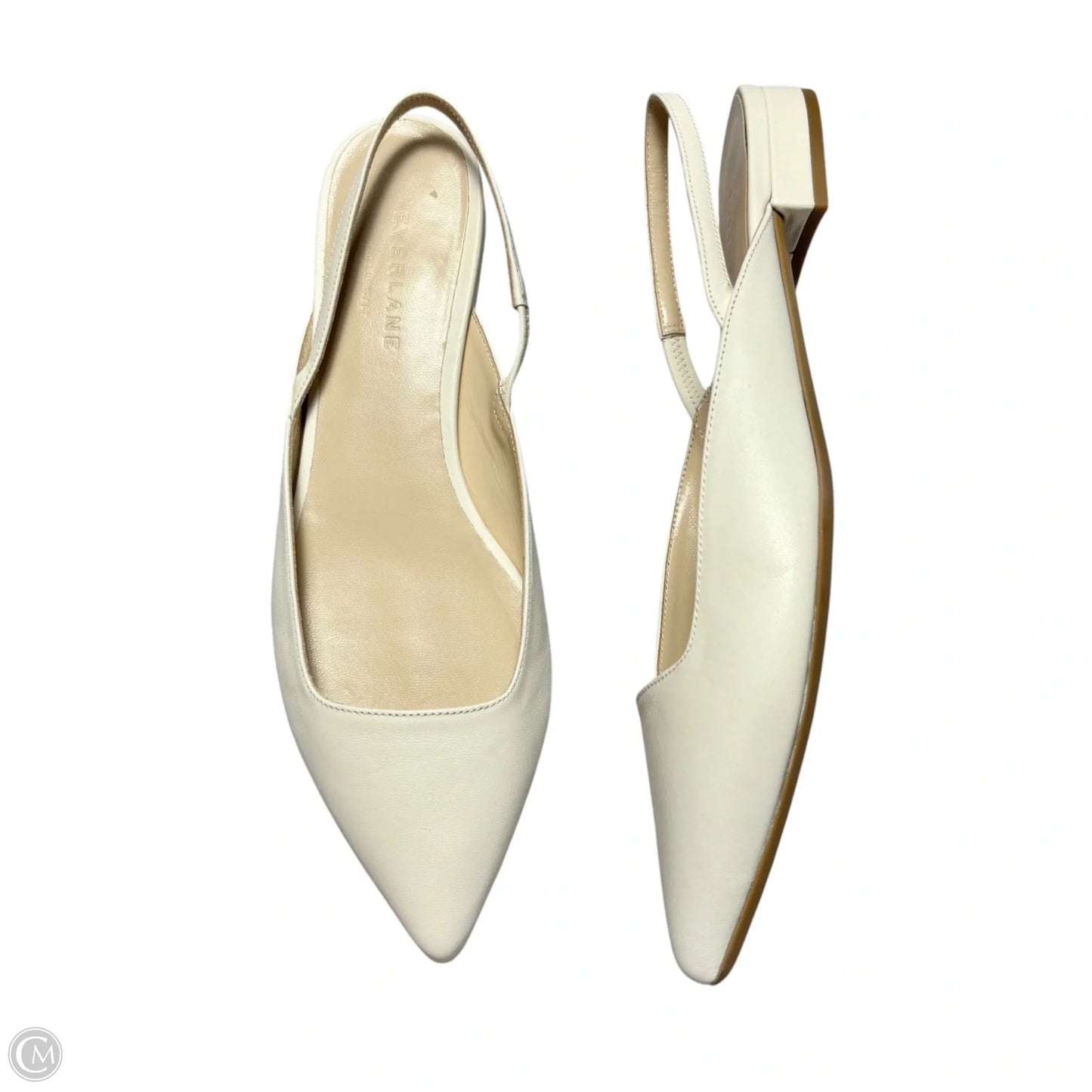 Shoes Flats By Everlane In Cream, Size: 7